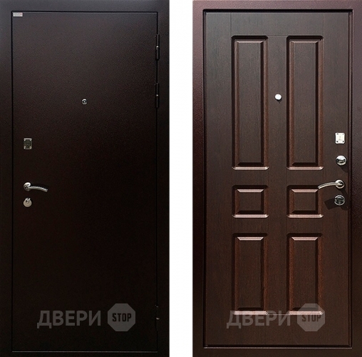 Входная металлическая Дверь Ратибор Комфорт Орех премиум в Можайске