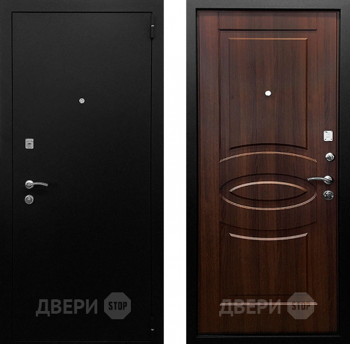 Входная металлическая Дверь Ратибор Классик 3К Орех бренди в Можайске