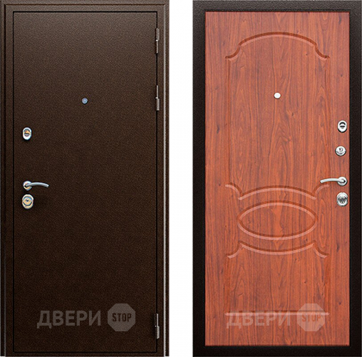 Входная металлическая Дверь Йошкар Грация Орех темный в Можайске