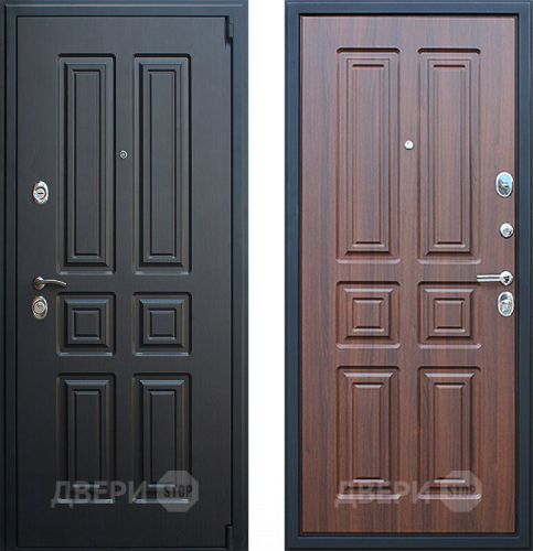 Входная металлическая Дверь Йошкар Атлант Орех бренди в Можайске