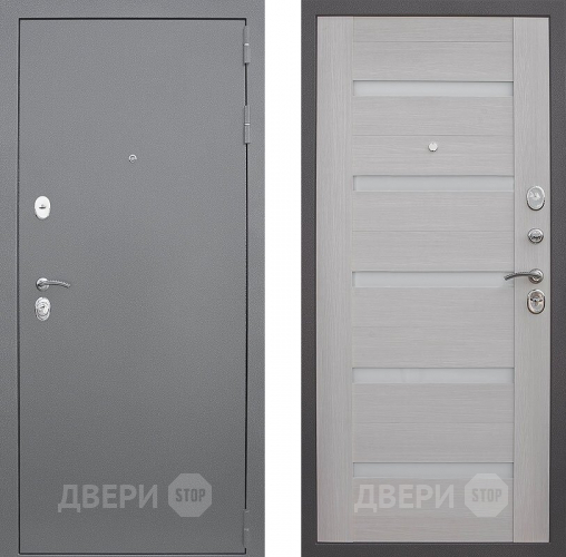 Входная металлическая Дверь Снедо Люкс Белая Лиственница 3К в Можайске