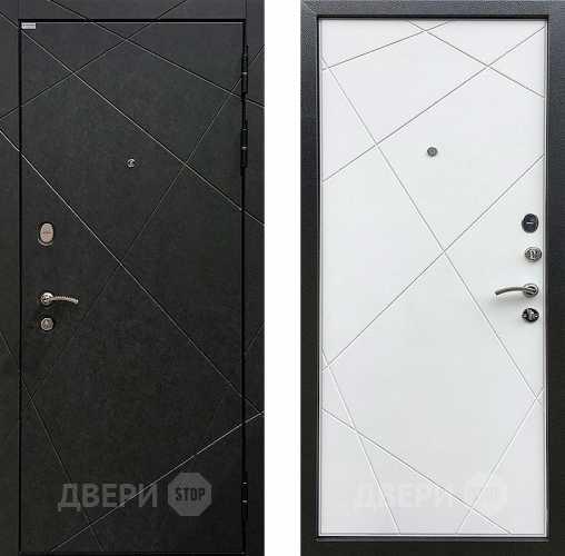 Входная металлическая Дверь Ратибор Эстет 3К Силк сноу в Можайске