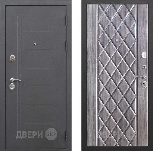 Входная металлическая Дверь Цитадель Троя 10см Муар Палисандр Темный  в Можайске