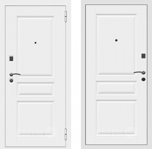 Входная металлическая Дверь Райтвер X4 Белый в Можайске