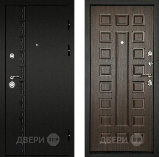 Входная металлическая Дверь (Дверной Континент) Сити - 3К Венге в Можайске