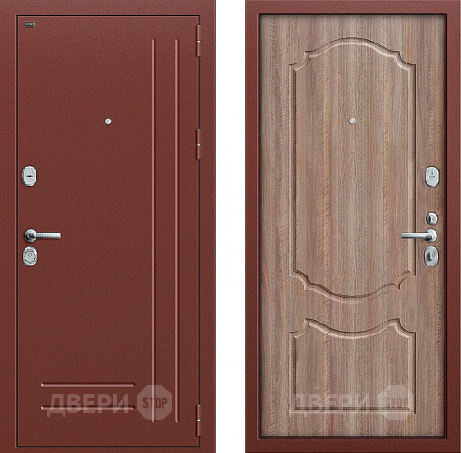Входная металлическая Дверь Groff P2-210 Темный Орех в Можайске
