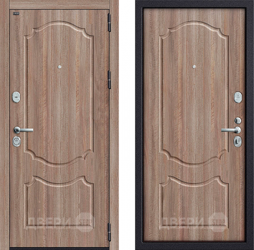 Входная металлическая Дверь Groff P3-310 Темный Орех в Можайске
