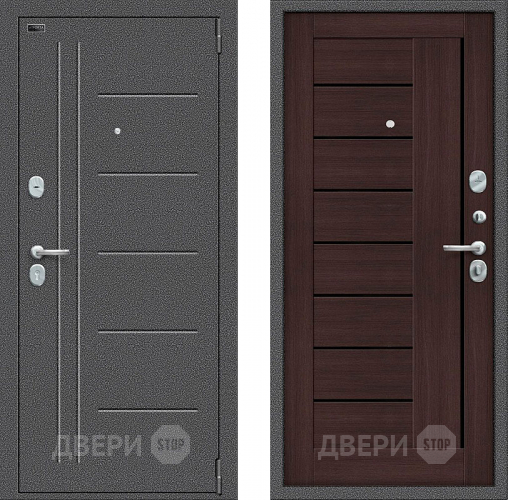Входная металлическая Дверь Bravo Porta S-2 109/П29 Венге в Можайске