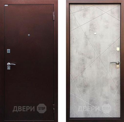 Входная металлическая Дверь Ратибор Рубеж Бетон светлый в Можайске