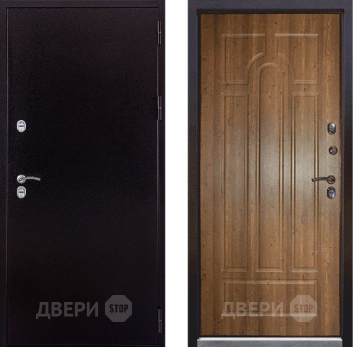 Дверь Заводская Урал Термо Орех Кантри (с терморазрывом) в Можайске
