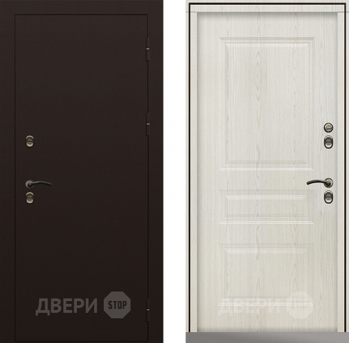 Входная металлическая Дверь Сибирь Термо-Стандарт сосна прованс в Можайске
