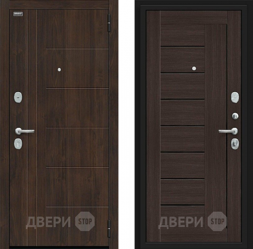 Входная металлическая Дверь Bravo Морден Kale Almon/Wenge Veralinga в Можайске