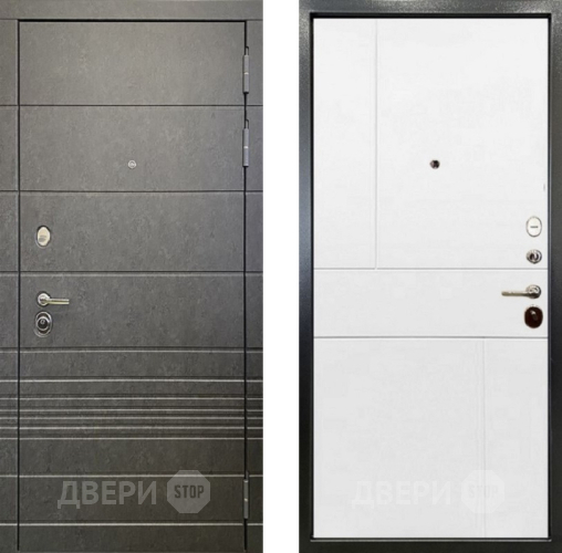 Входная металлическая Дверь Ратибор Мегаполис 3К Силк сноу в Можайске