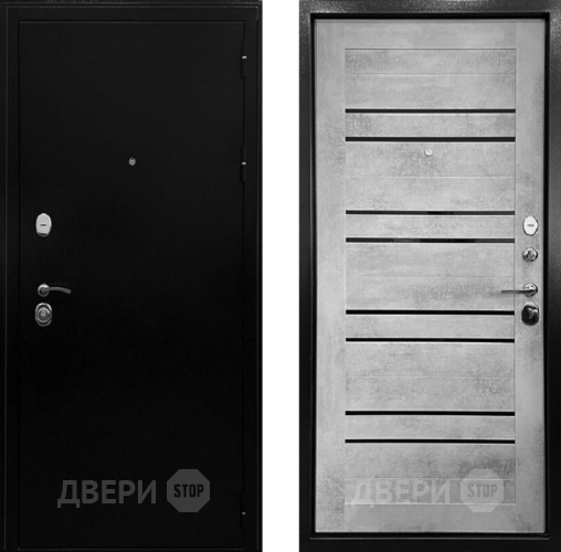 Входная металлическая Дверь Ратибор Стандарт 3К Светлый бетон в Можайске