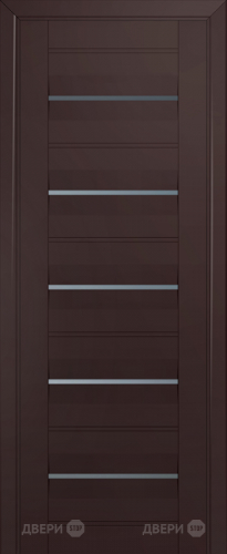 Межкомнатная дверь ProfilDoors 48U темно-коричневый (графит) в Можайске