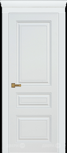 Межкомнатная дверь Троя ПГ белая эмаль в Можайске