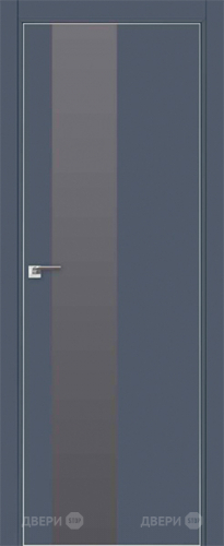 Межкомнатная дверь ProfilDoors 5E Антрацит (серебряный лак) в Можайске