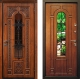 Входная металлическая Дверь Юркас Лацио с ковкой и стеклом в Можайске