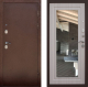 Входная металлическая Дверь Снедо Сити Эш Вайт с зеркалом в Можайске
