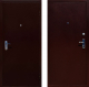 Входная металлическая Дверь ЭКО АМД-1 медный антик  в Можайске