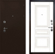 Входная металлическая Дверь Ратибор Троя 3К Белый матовый в Можайске