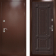 Входная металлическая Дверь (Дверной Континент) Термаль Ультра Венге в Можайске