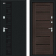 Входная металлическая Дверь Bravo Thermo Техно Декор Букле черное/Wenge Veralinga в Можайске