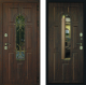 Входная металлическая Дверь Дверной Континент Лион Темный орех в Можайске