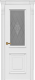 Межкомнатная дверь Диана ПО белая эмаль (мателюкс с фрезеровкой) в Можайске