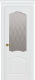 Межкомнатная дверь Танго ПО белая эмаль (мателюкс с фрезеровкой) в Можайске