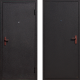Входная металлическая Дверь ЭКО АМД-1 Чёрный шёлк  в Можайске