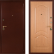 Входная металлическая Дверь Лайт Дуб Рон - Антик в Можайске