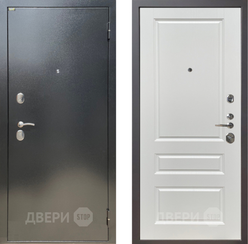 Входная металлическая Дверь Шелтер (SHELTER) Стандарт 1 Белый ясень в Можайске