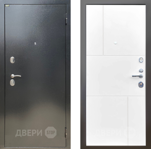 Входная металлическая Дверь Шелтер (SHELTER) Стандарт 8 Белый матовый в Можайске