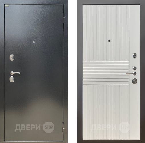 Входная металлическая Дверь Шелтер (SHELTER) Стандарт 10 Силк Сноу в Можайске