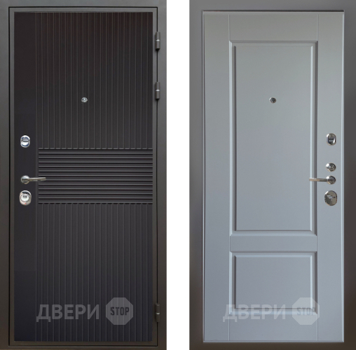 Входная металлическая Дверь Шелтер (SHELTER) Комфорт Черная шагрень 6 Силк Маус в Можайске