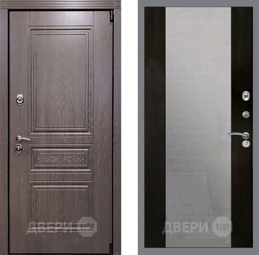 Входная металлическая Дверь Рекс (REX) Пренмиум-S СБ-16 Зеркало Венге в Можайске