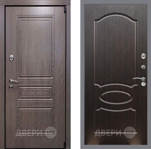 Входная металлическая Дверь Рекс (REX) Пренмиум-S FL-128 Венге светлый в Можайске