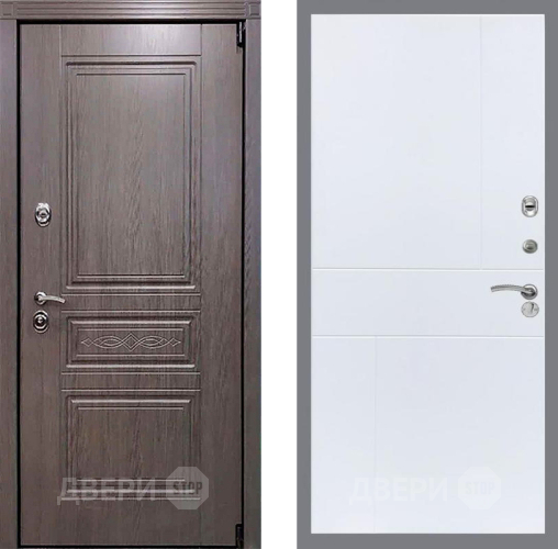 Входная металлическая Дверь Рекс (REX) Пренмиум-S FL-290 Силк Сноу в Можайске