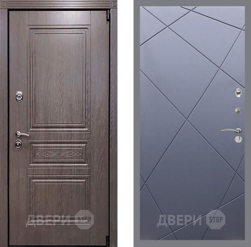 Дверь Рекс (REX) Пренмиум-S FL-291 Силк титан в Можайске