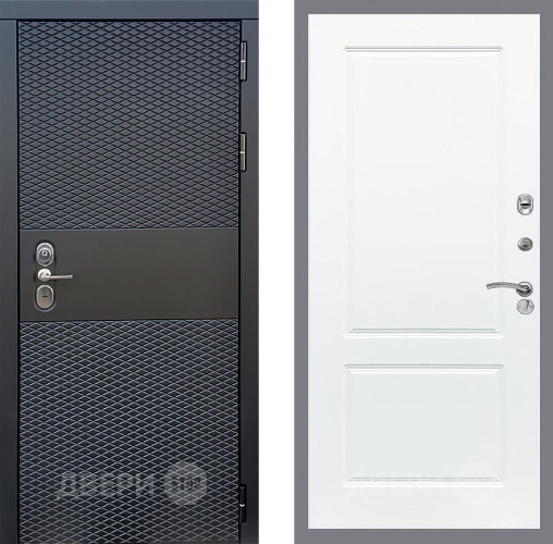 Входная металлическая Дверь Стоп БЛЭК CISA ФЛ-117 Силк Сноу в Можайске