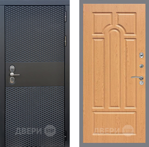 Входная металлическая Дверь Стоп БЛЭК CISA ФЛ-58 Дуб в Можайске