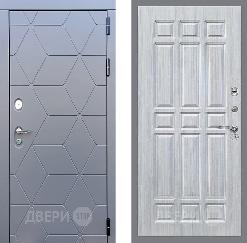 Входная металлическая Дверь Стоп КОСМО ФЛ-33 Сандал белый в Можайске