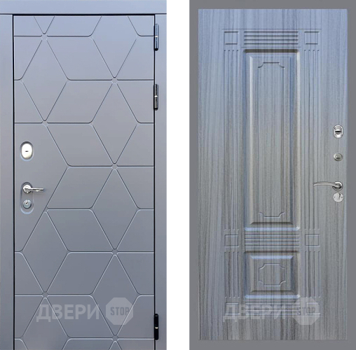 Входная металлическая Дверь Стоп КОСМО ФЛ-2 Сандал грей в Можайске