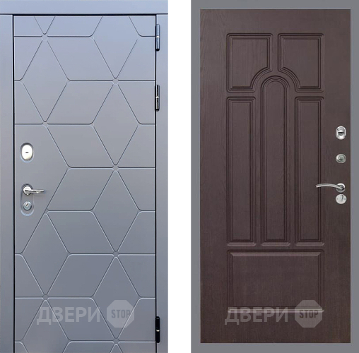 Входная металлическая Дверь Стоп КОСМО ФЛ-58 Венге в Можайске