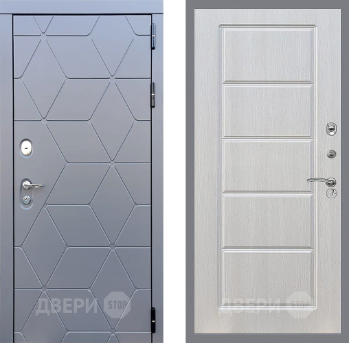Входная металлическая Дверь Стоп КОСМО ФЛ-39 Лиственница беж в Можайске