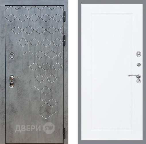 Входная металлическая Дверь Стоп БЕТОН ФЛ-119 Силк Сноу в Можайске