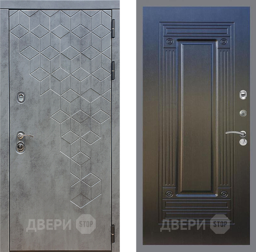 Входная металлическая Дверь Стоп БЕТОН ФЛ-4 Венге в Можайске