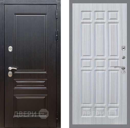 Входная металлическая Дверь Стоп МЕГАПОЛИС ФЛ-33 Сандал белый в Можайске