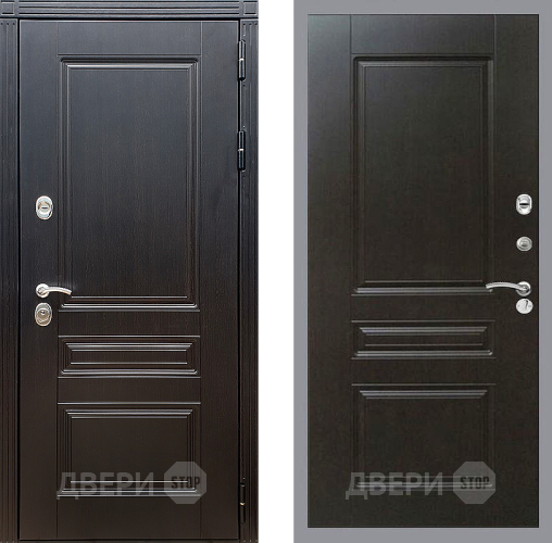 Входная металлическая Дверь Стоп МЕГАПОЛИС ФЛ-243 Венге в Можайске